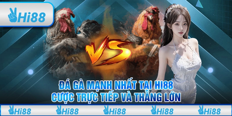 Đá Gà Mạnh Nhất Tại Hi88 - Cược Trực Tiếp Và Thắng Lớn