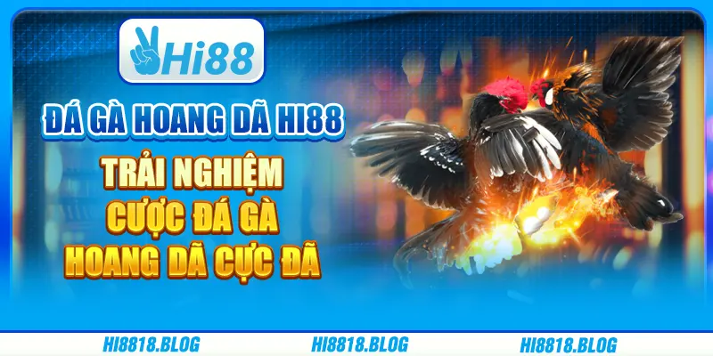 Đá Gà Hoang Dã Hi88 – Trải Nghiệm Cược Cực Đã Cùng Nhà Cái