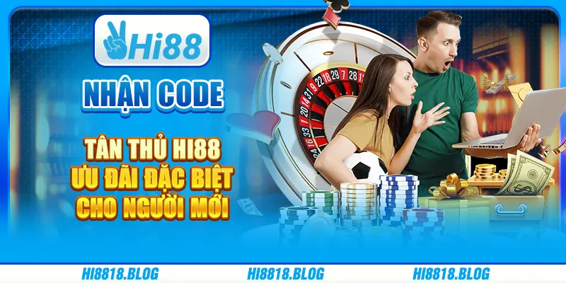 Nhận Code Tân Thủ Hi88 - Ưu Đãi Đặc Biệt Cho Người Mới