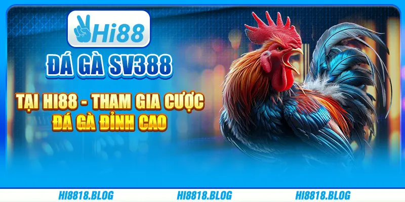 Đá Gà Sv388 Tại Hi88 - Tham Gia Cược Đá Gà Đỉnh Cao
