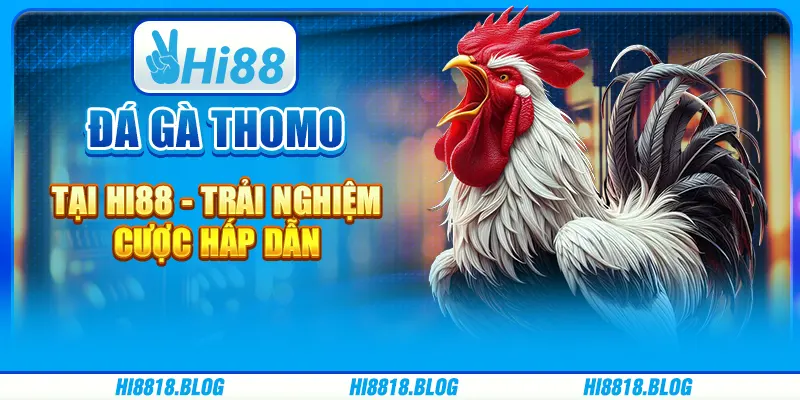 Đá Gà Thomo Tại Hi88 - Trải Nghiệm Cược Hấp Dẫn