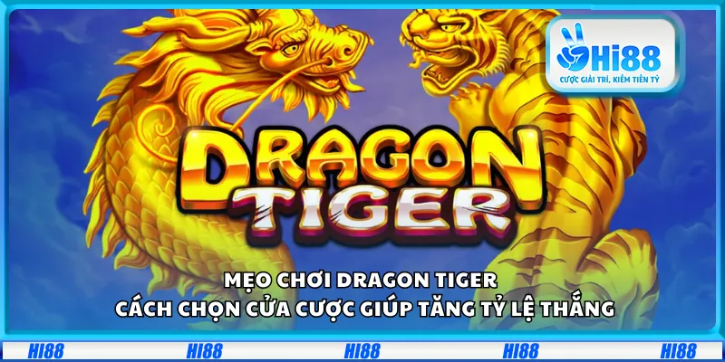 Mẹo chơi Dragon Tiger – Cách chọn cửa cược giúp tăng tỷ lệ thắng